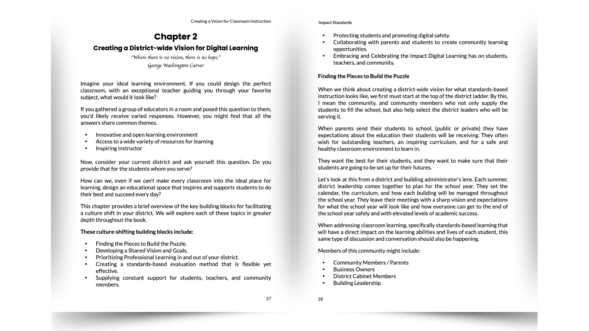 Impact Standards Sample Page 1